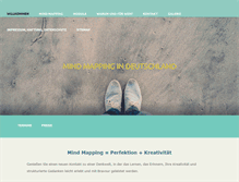 Tablet Screenshot of mindmap.de